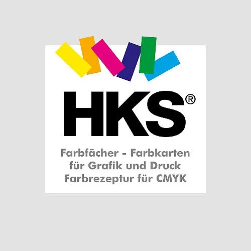 HKS Druckfarbfächer und HKS-in-cmyk Umsetzung