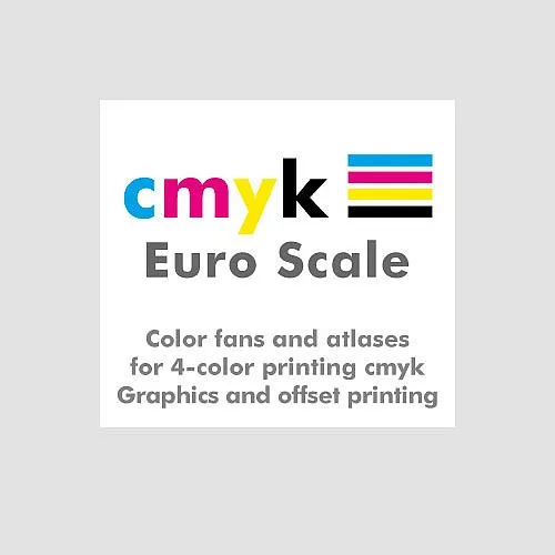 cmyk Euroscale Color Cards and Color Atlases