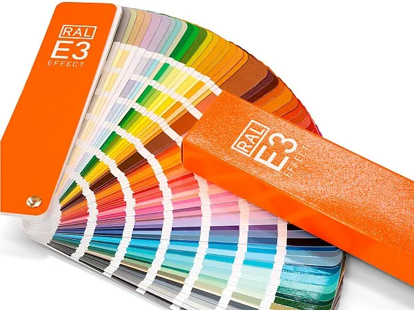 RAL E3 Effekt Farbfächer