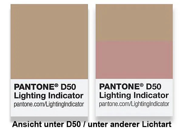 Pantone Lighting Indicator D50
