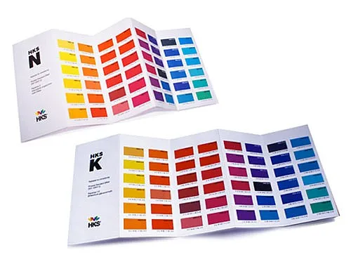 HKS Farbkarten-Set cmyk