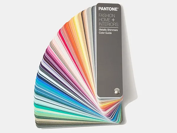 Pantone FHI Metallics Shimmer Farbfächer