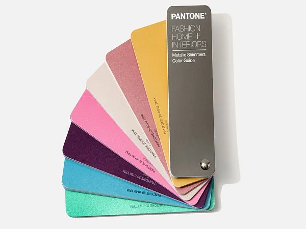 Pantone FHI Metallics Shimmer Farbfächer