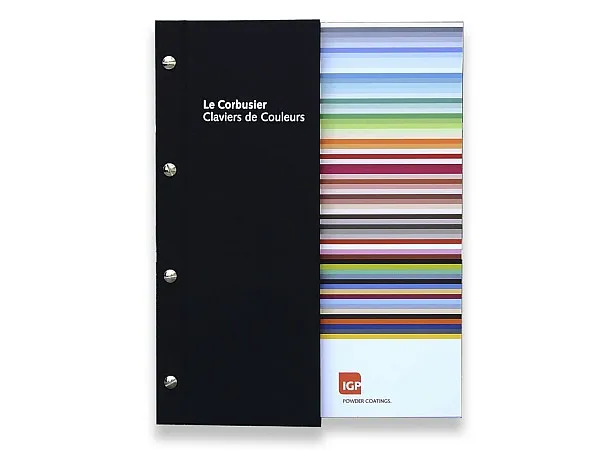 Le Corbusier color sample book IGP