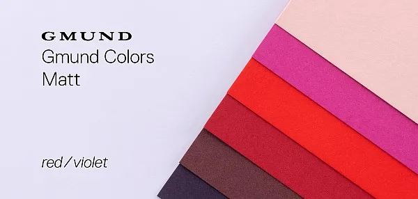 Gmund Colors matte paper