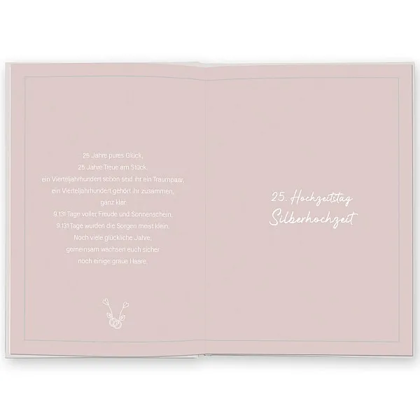 Hochzeitstag Tagebuch