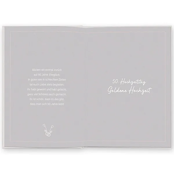 Hochzeitstag Tagebuch