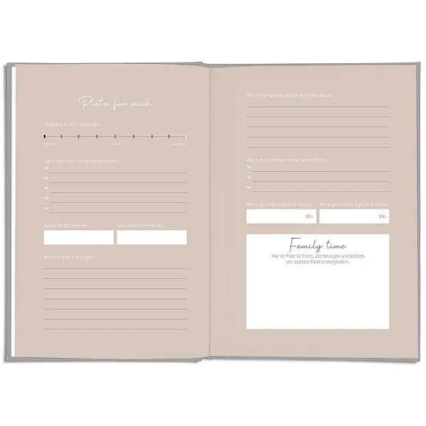 LEAF & GOLD Dein erstes Jahr Babybuch