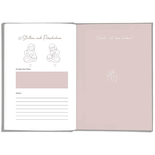 LEAF & GOLD Dein erstes Jahr Babybuch