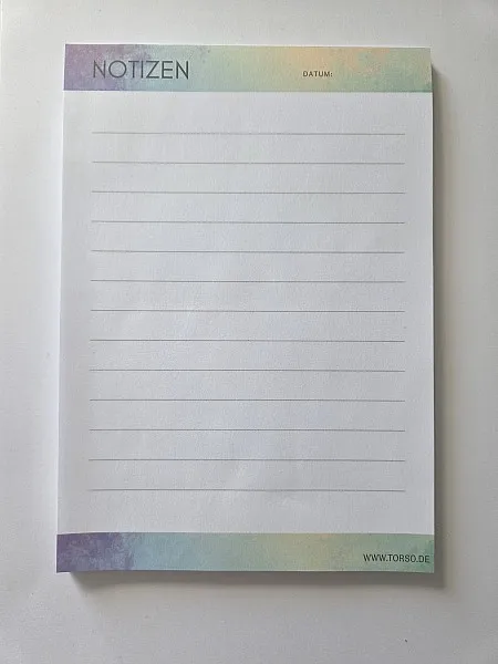 Block für Notizen