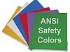 ANSI Safety Color Card