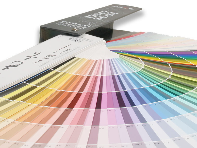 Chinese Building Color Card