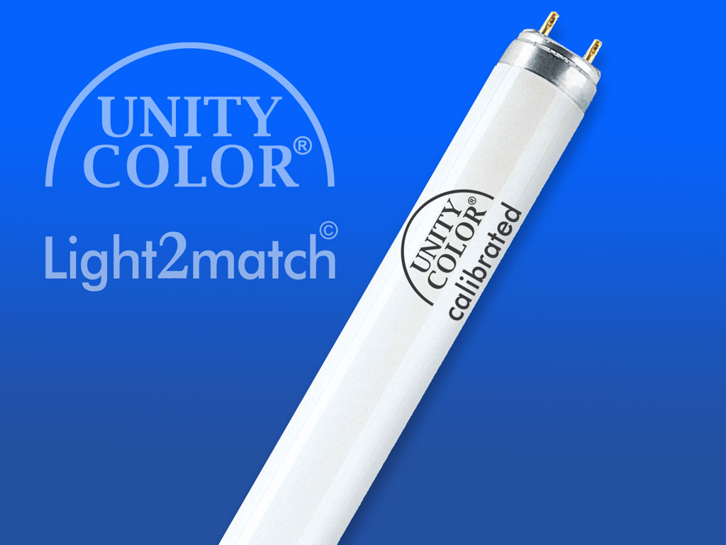 Fluorescent Tube 36W, D65 / D50 UnityColor calibrated