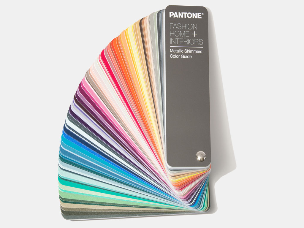 Pantone FHI Metallics Shimmer Farbfächer