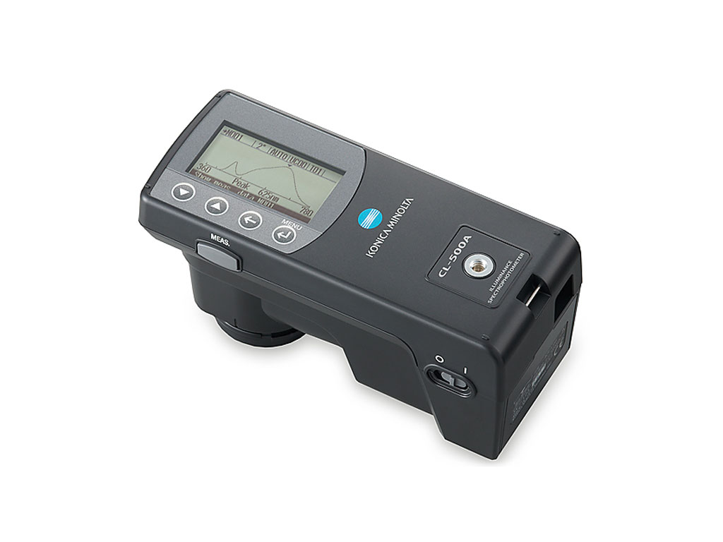 CL500A Spectrometer Lightmeasurement by Konica Minolta