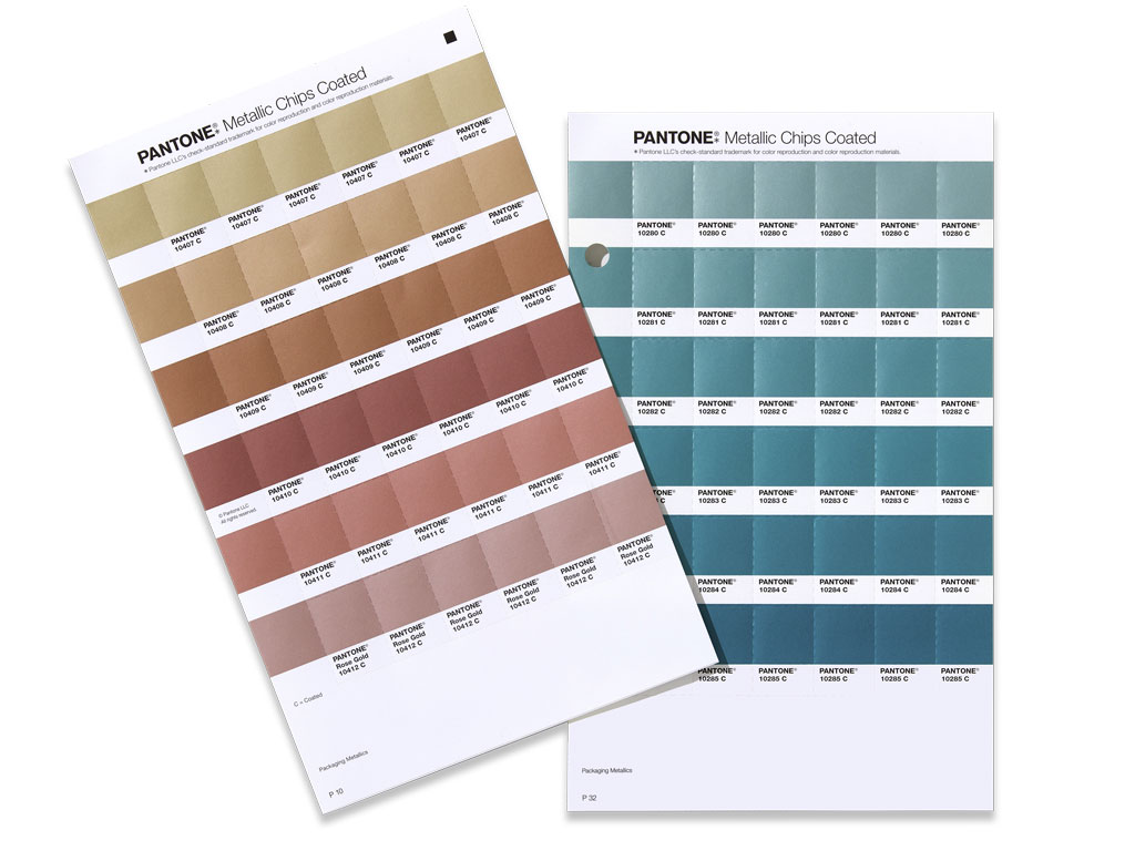 Pantone Metallic Color Chart