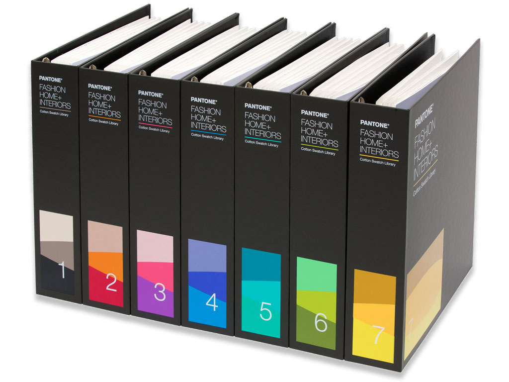 PANTONE Textile Cotton Library 7 Ring Binders