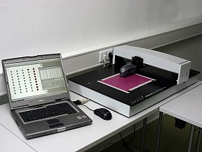 ColorScout A+ XY-Messtisch für Handgeräte