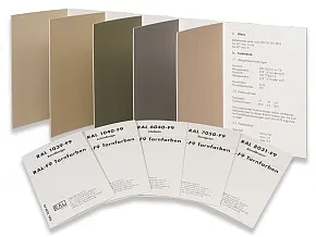 RAL F9 Revise Camouflage Colors