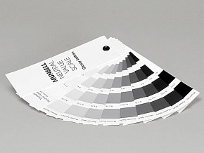Munsell Greyscale Color Fan