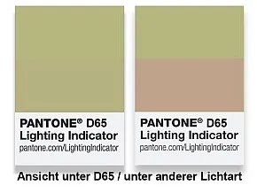 Pantone Lighting Indicator D65