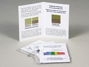 Metamerism Card for standard light D65