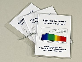 Metamerism Card for standard light D65