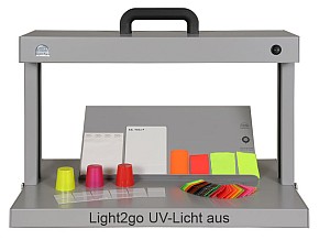 UnityColor Light2go mit UV-Licht