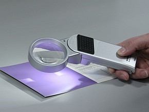 Luminous hand-held magnifier Tech-Line Modular as set
