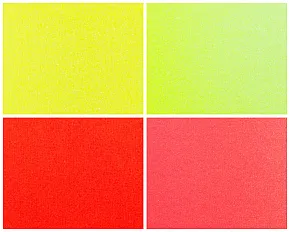 Gmund Musterset Neonfarben