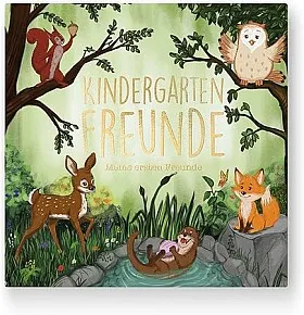 Kindergarten Freundebuch Waldtiere